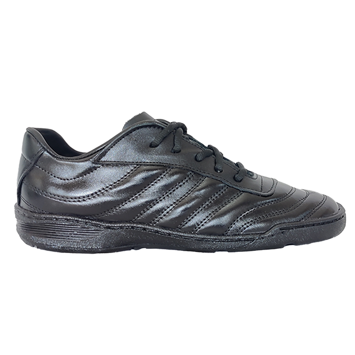Botines de Futsal Sport Moves Negros – Cuero Argentino Premium para Indoor