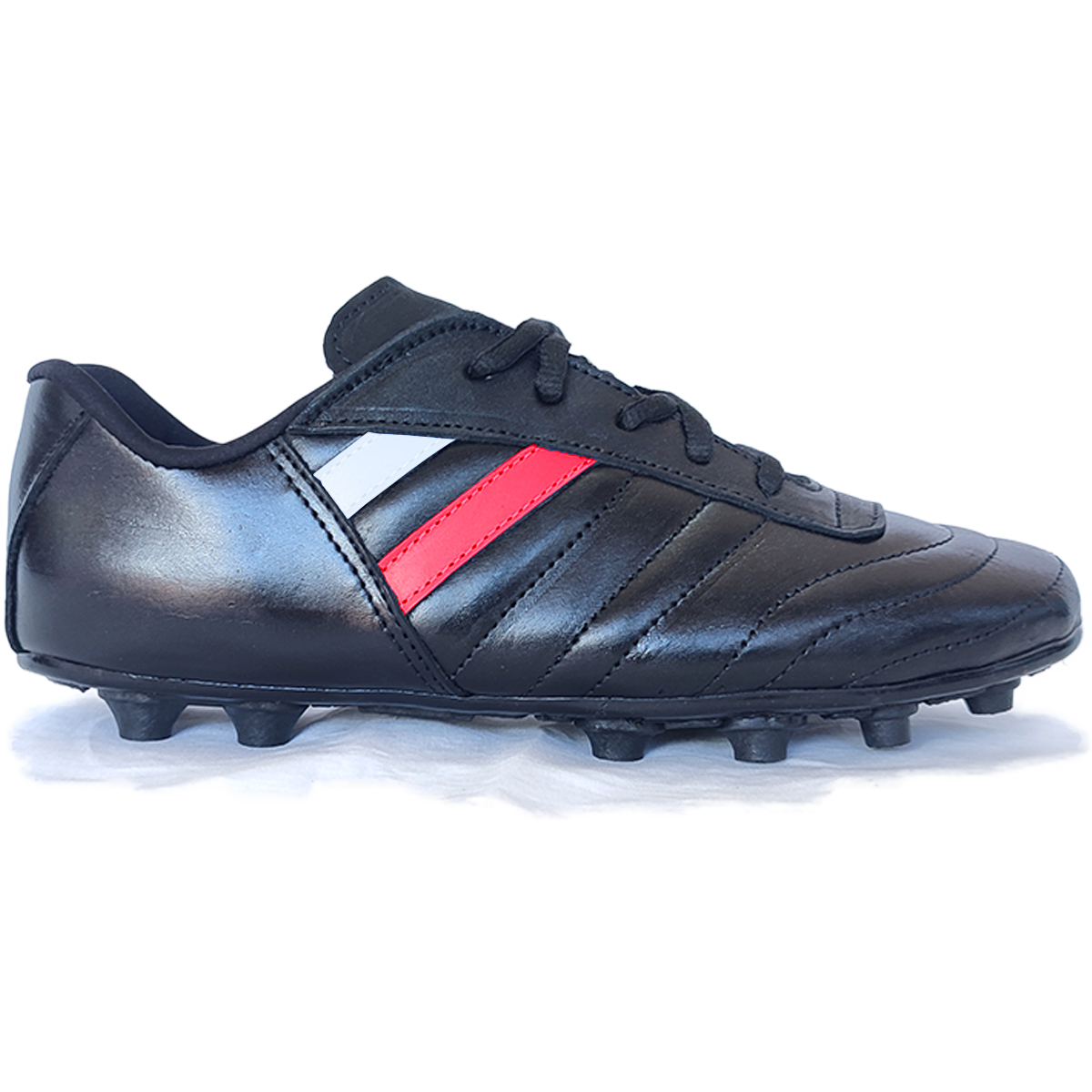 Botines de Campo Sport Moves SM Ruki Rojos – Cuero Argentino Premium para Césped Natural