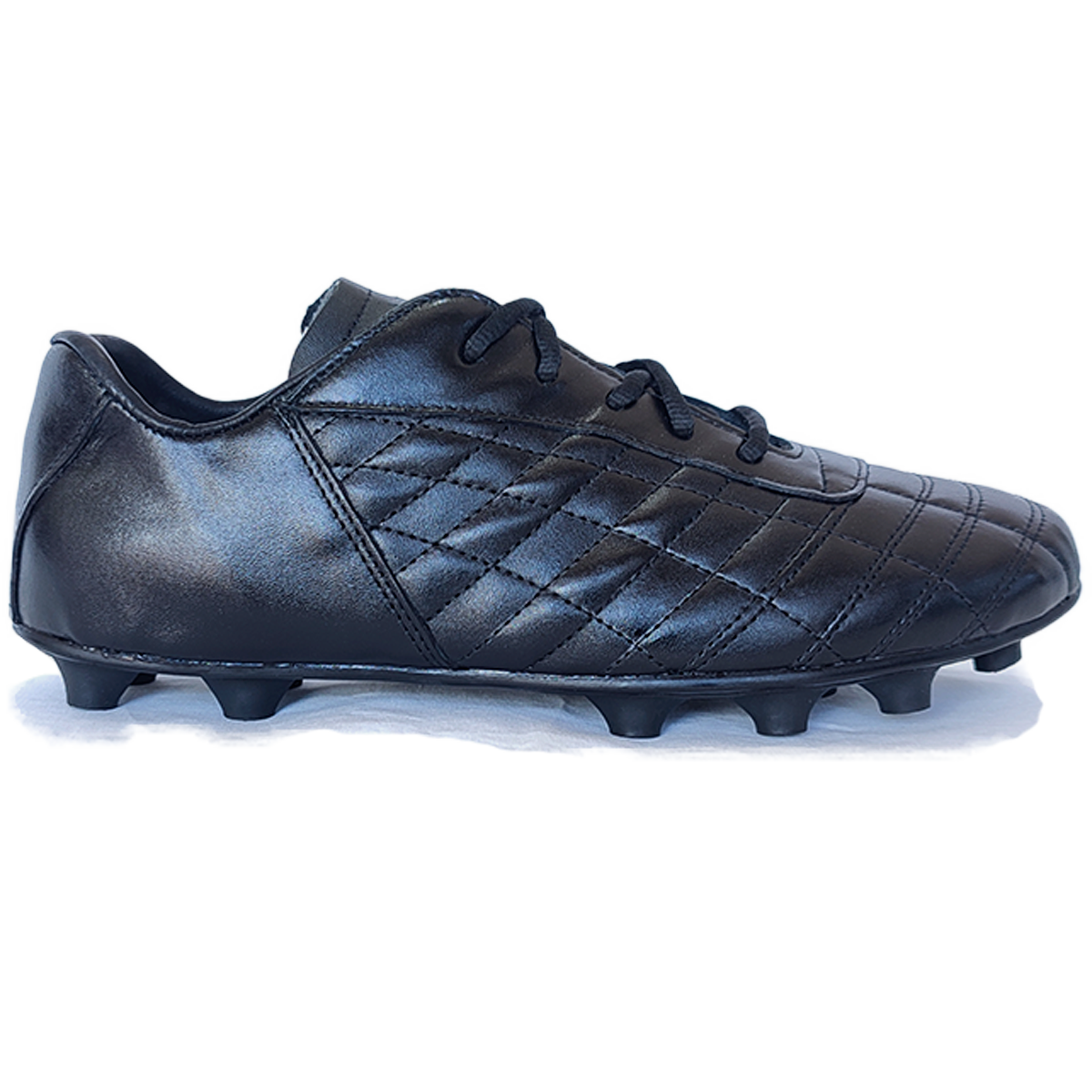 Botines de Campo Sport Moves Negros – Cuero Argentino Premium para Césped Natural