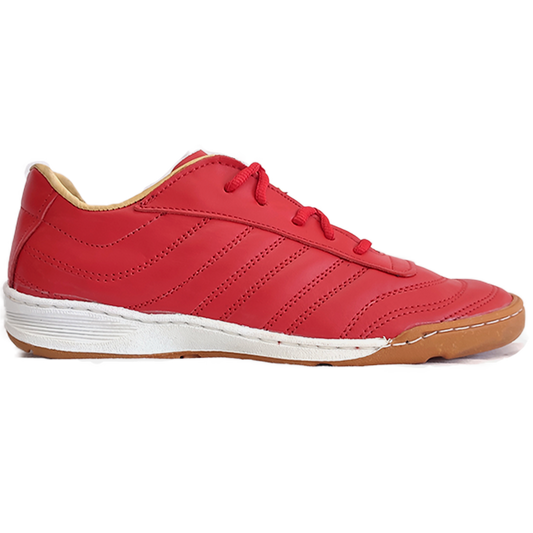 Botines de Futsal Sport Moves Rojos – Cuero Argentino Premium para Indoor